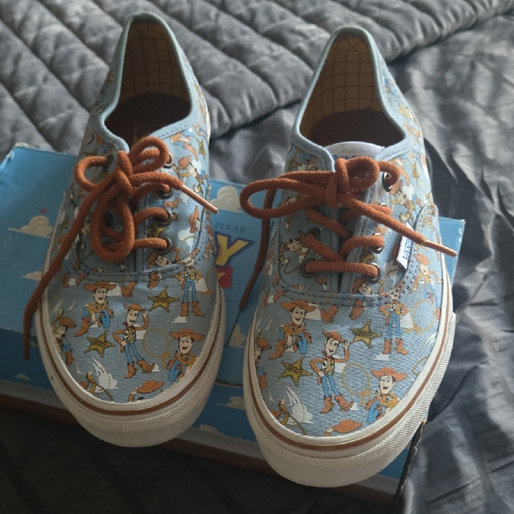 Vans Kids Sneakers with Woody Design - Blue and Brown